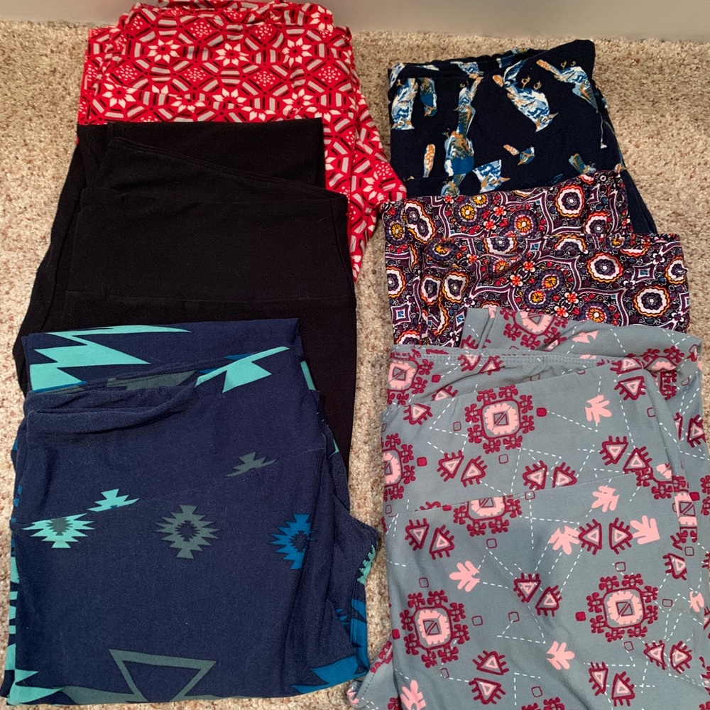 Lula Roe TC leggings bundle